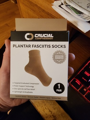 For Men & Women Best Ankle Compression Tan S/m