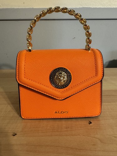 Women's Aldo Bag | Brand New Aldo Orange Mini Crossbody Bag