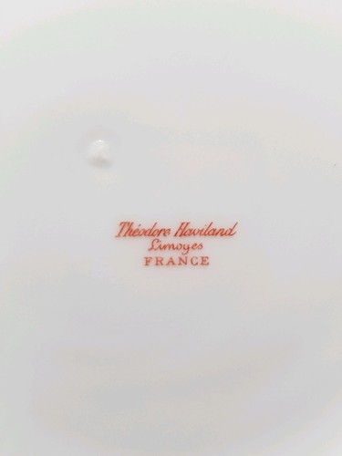 Theodore Haviland Limoyes Plate, France