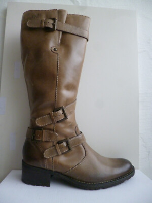 Caprice Boots Ankle Boots Leather Beige 25602