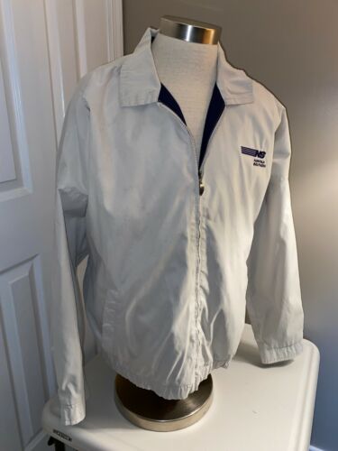Norfolk Southern Size XL Embroidered Cream Colored Lined Jacket
