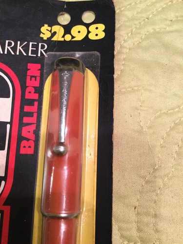 New Vintage Parker Big Red Ball Pen