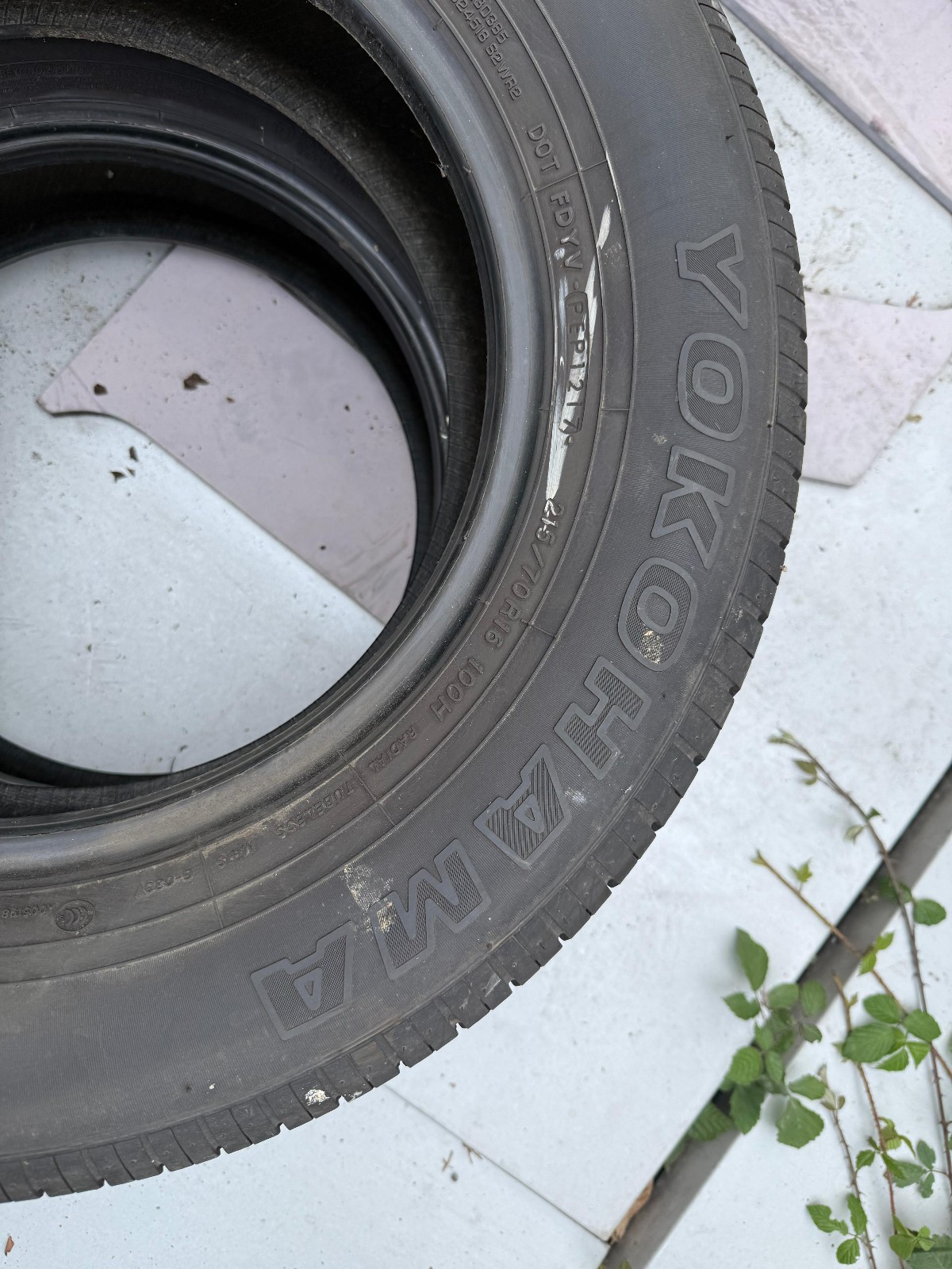 New 215 70 16 Yokohama, Geolander G033, 100H, x1 Tyre (F1_tyres) YD176