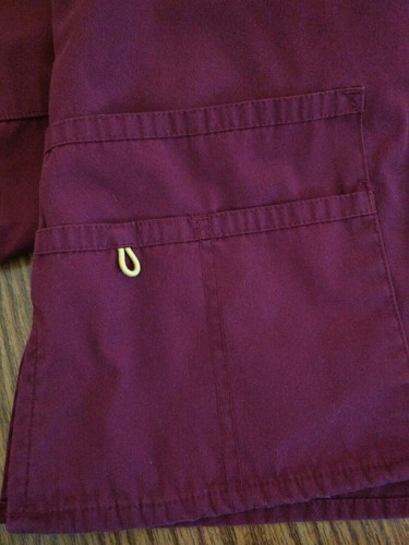 Wonderwink scrub set med/med tall pants!! Wine