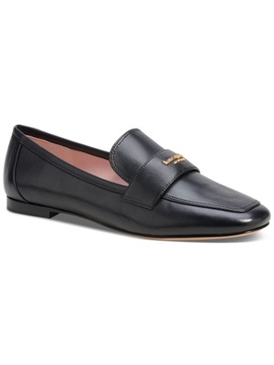 Женские мокасины-слипоны KATE SPADE NEW YORK в черно-золотых тонах от Leighton 7.5 B