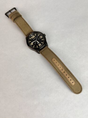 Seiko Essentials Collection SUR493 Solar Men s Watch V158 0AR0 Military Style eBay
