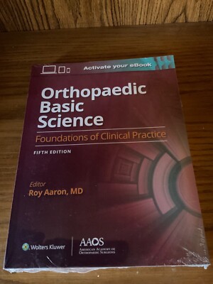 AAOS Orthopaedic Basic Science by Roy Aaron (2020) (Sealed)