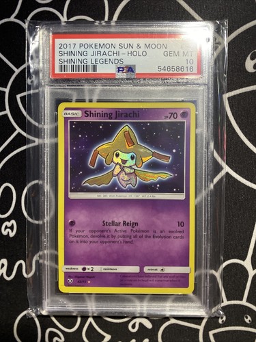 Shining Jirachi 42/73 Shining Legends PSA 10 Gem Mint | eBay