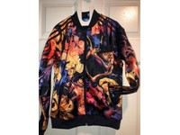 ladies floral adidas jacket
