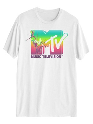 

HYBRID APPAREL Мужская легкая белая футболка с рисунком Tropics Classic Fit, Белый, 2MTVM0300