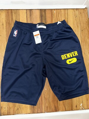 Nike NBA Denver Nuggets On-Court Warm Up 3/4 Pants Size 2XL Brand New Rare 23/24