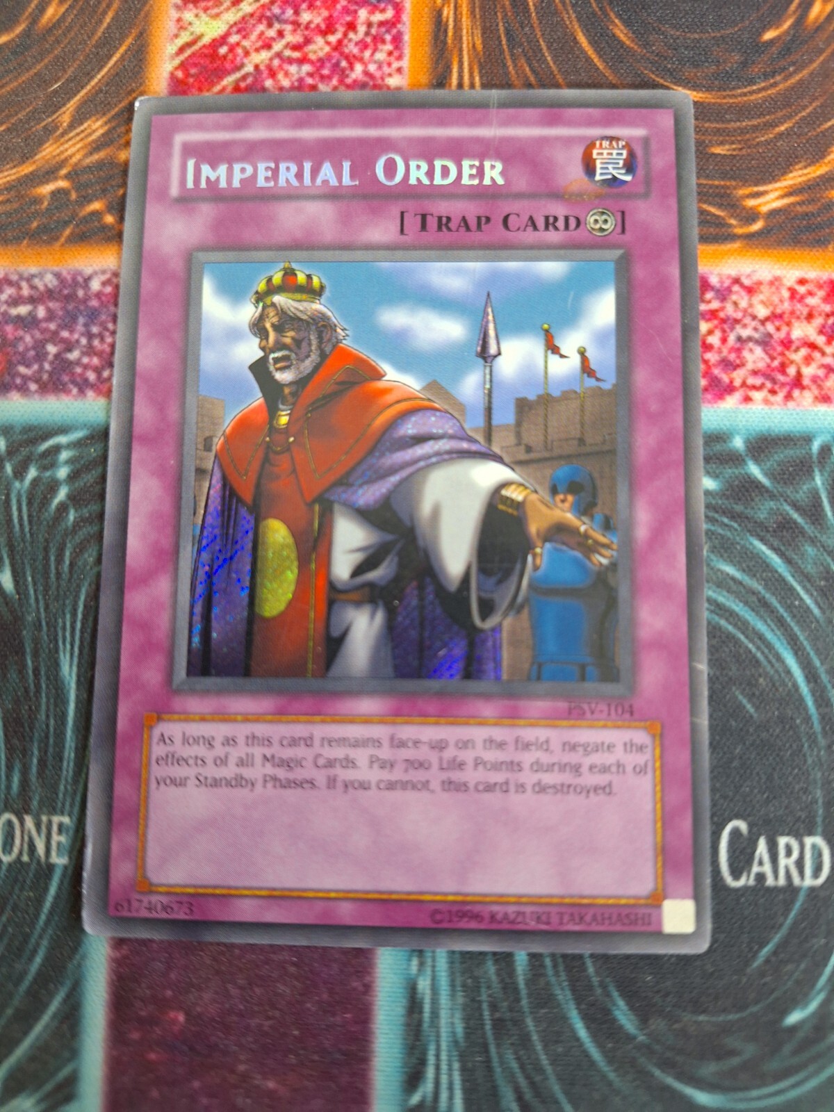 Yu-Gi-Oh! Imperial Order PSV-104 Secret Rare OG Unlimited