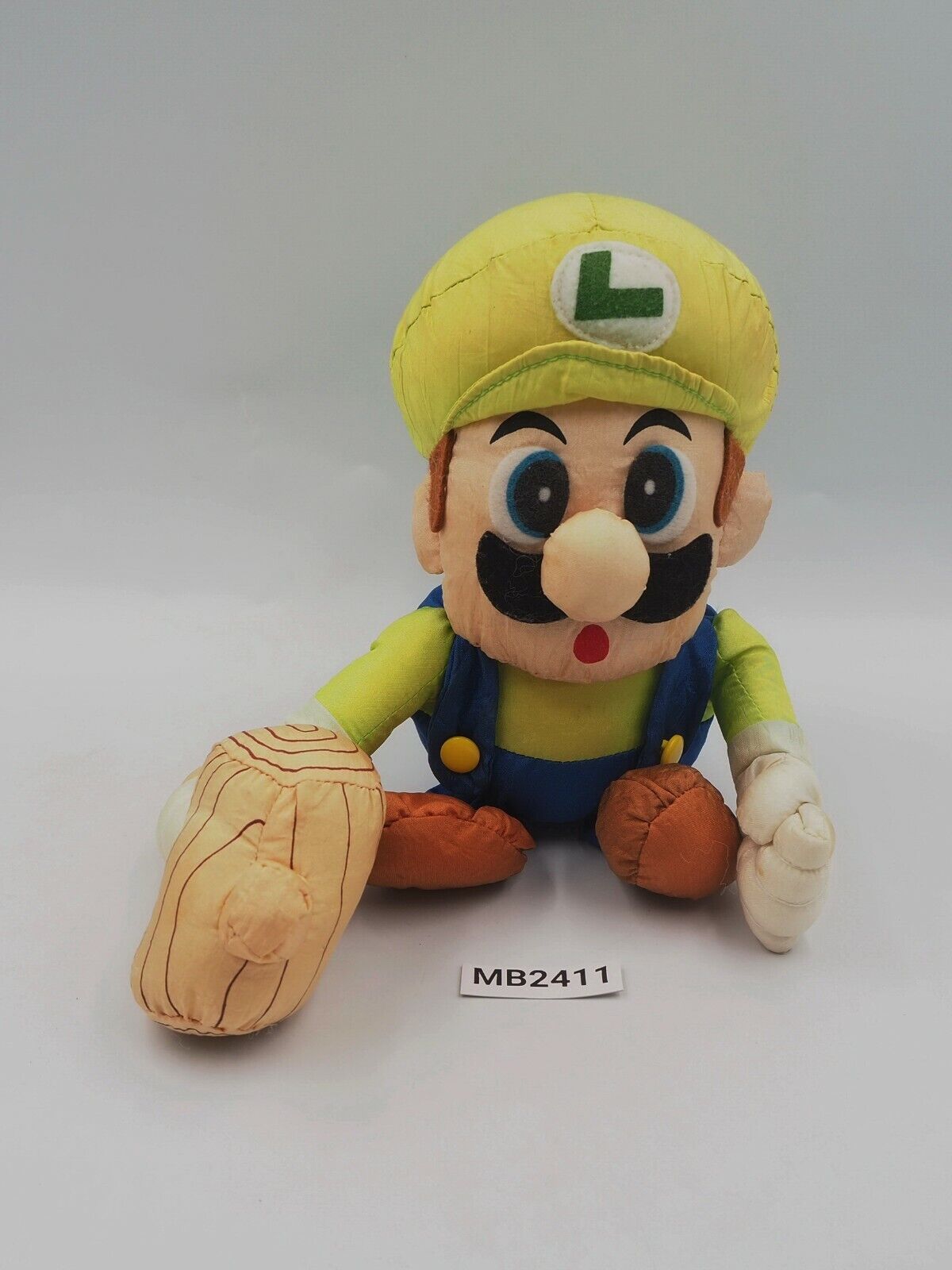 Luigi Super Mario MB2411 Taffeta Squeaky Hammer Banpresto Luigi Super Mario MB2411 Taffeta Squeaky Hammer Banpresto