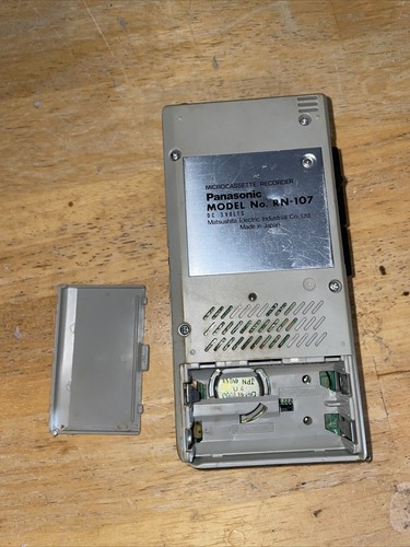 Vintage Panasonic RN-107 2-Speed Microcassette Recorder Player