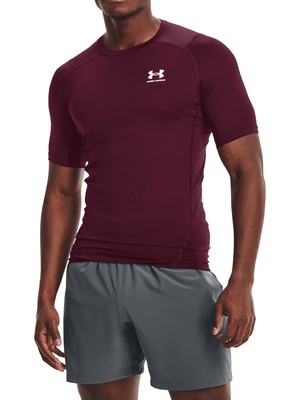 

Мужская футболка Baselayer Under Armour HeatGear, красная, Красный, 1361518-609
