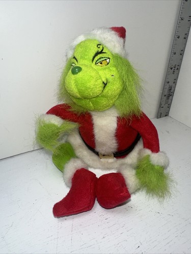 Dr Seuss Grinch Stole Christmas Animated Plush Beverly Hills Teddy Bear