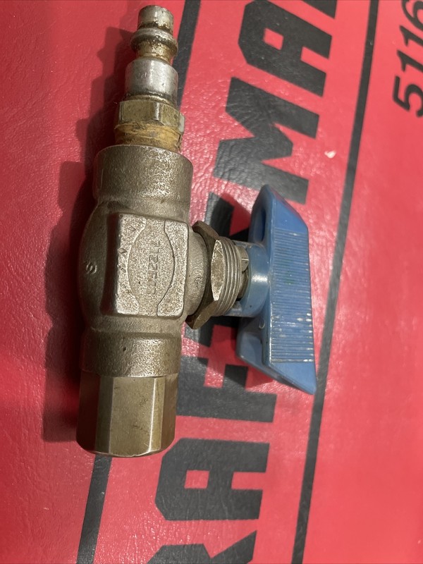 Hoke 7122F4S Manual Stainless Ball Valve, Works Good