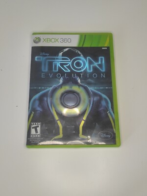 Tron: Evolution (Microsoft Xbox 360, 2010) Disney Complete With Manual Fast Ship