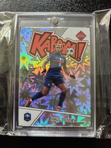 2021-22 Donruss Road to Qatar Kaboom! PAUL POGBA KABOOM SSP