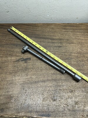 Vintage Unknown Brand ~ 1/2'' Drive Socket Extension ~ 20'' Long & Tee /BreakerBar
