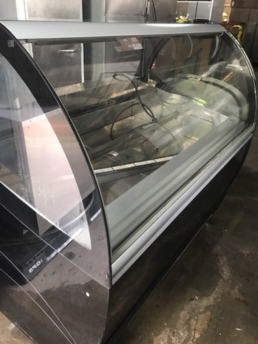ISA Millenium Gelato display case for 18 flavors