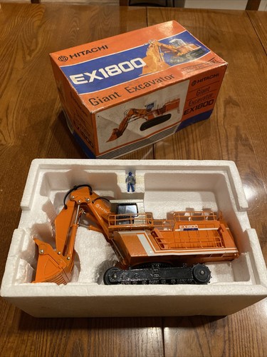 Vintage Hitachi EX1800 Mining Excavator 1/60 Huge Near MINT