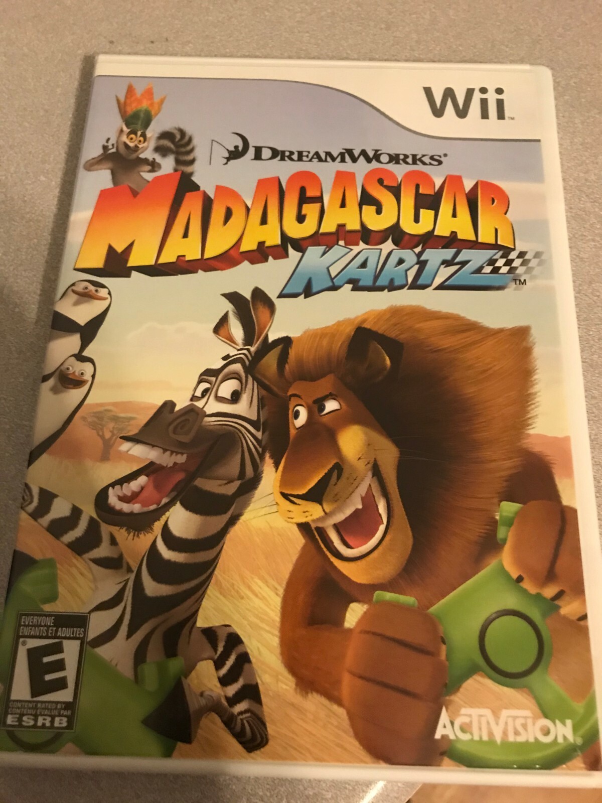 madagascar wii