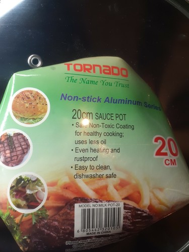 3 qt 7.9 inches 20 cm Sauce Pot with lid non stick aluminum brand new free ship 