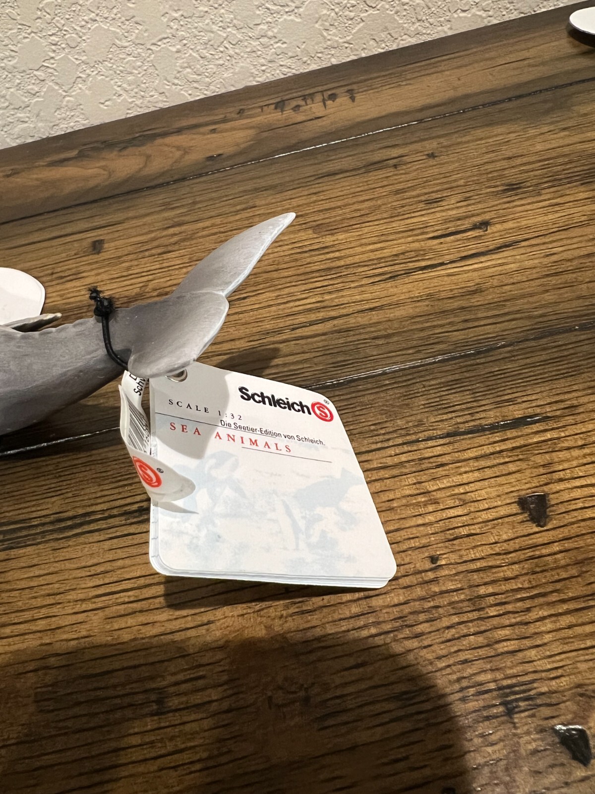 Schleich 2006 Grey Whale Calf 16094 Sea Life Plastic Figure Retired Brand New