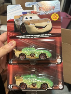 cars character lightning mcqueen deputy hazard X 2