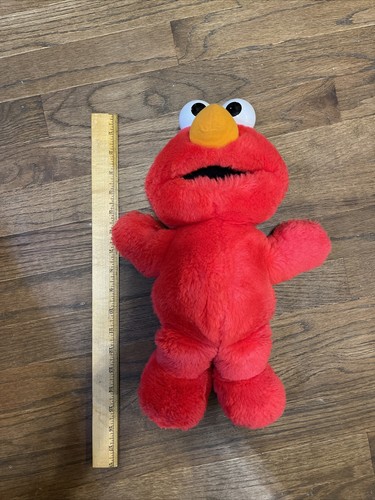 Vintage Mattel Tickle Me Elmo Stuffed Plush   Doll Talks Laughs “that tickles”