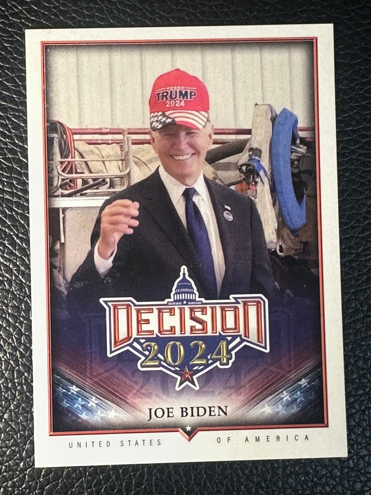 2024 Decision Wearing MAGA Hat #3 Joe Biden