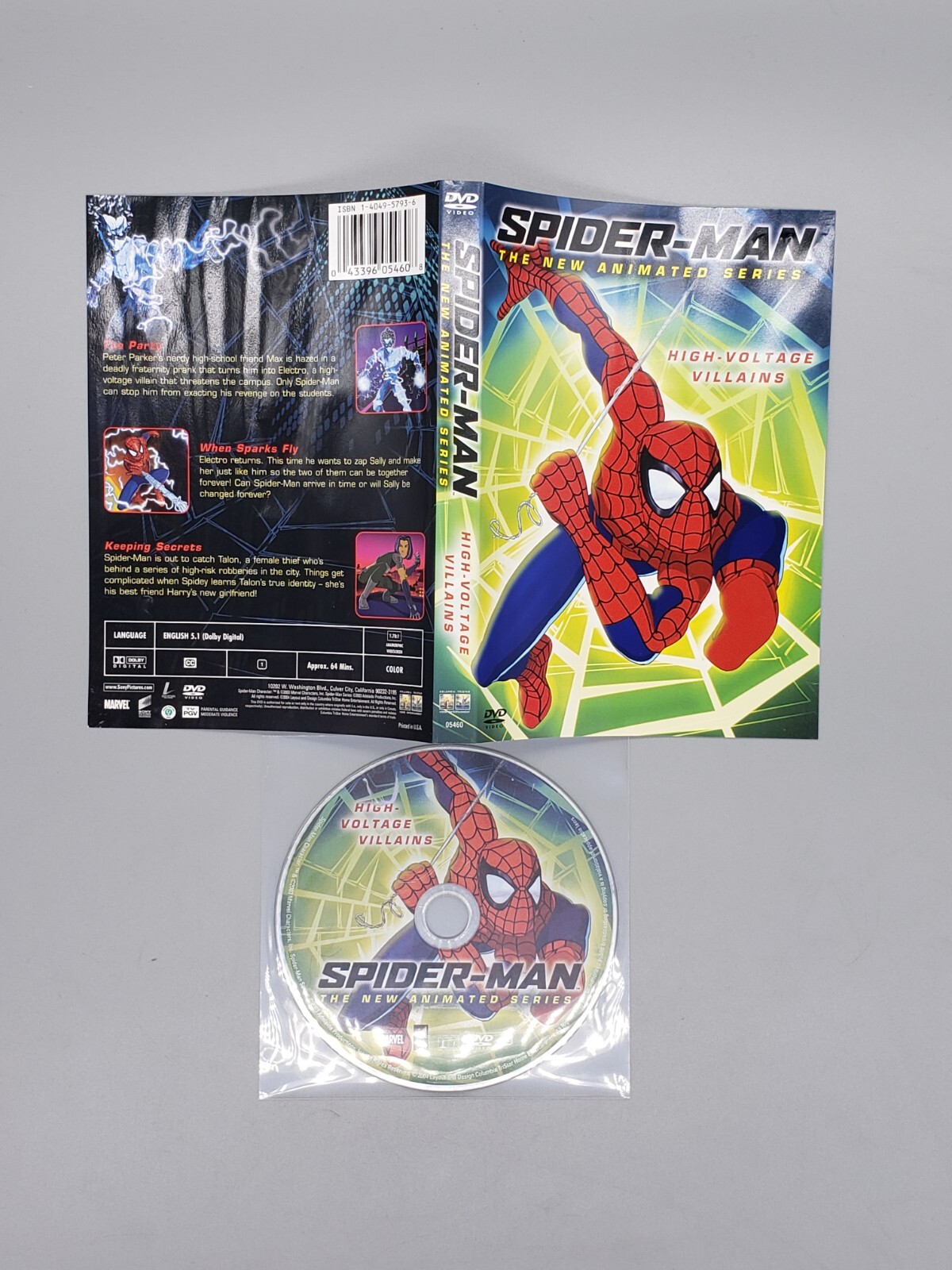 Spider-Man - Animated Series: High Voltage Villain (DVD) No