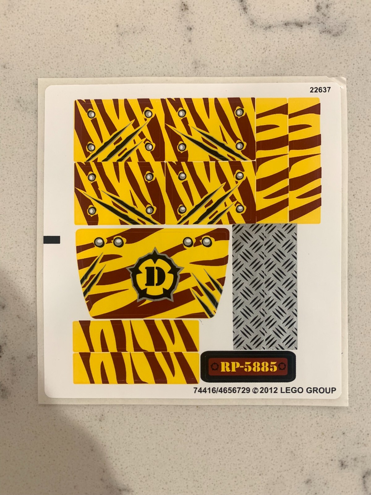 【10％OFF】 LEGO STICKER SHEET for 5885 Triceratops Trapper, New ボディソープ
