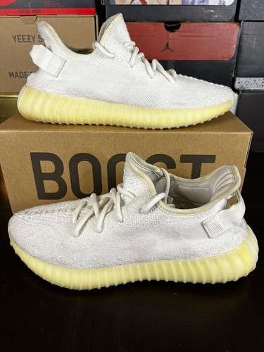 Adidas Yeezy Boost 350 V2 Cream Triple White CP9366 Men s Size 8.5 eBay