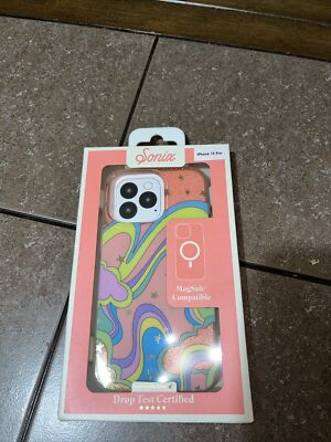 Sonix iPhone 13 Pro Case MagSafe Compatible Illusion Pink Multicolor Psychedelic