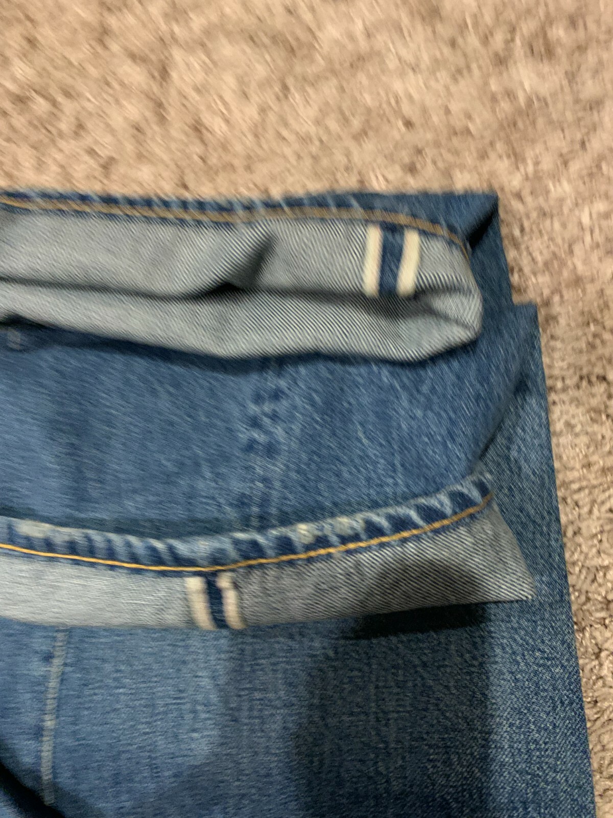 Pre-owned Levi's Lvc 1955 501 Xx Selvedge Jeans Made In Japan 36x34 Rt$265 0066 U44 In Blue