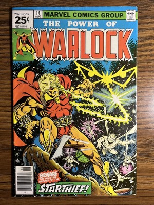 WARLOCK 14 KEY ISSUE 2ND APP & DEATH OF STAR-THIEF MARVEL COMICS 1976 GOTG MOVIE