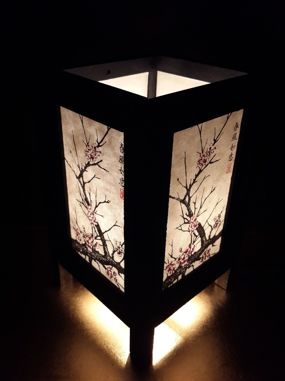 Lámparas de mesa de madera