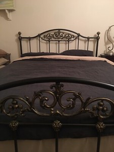 Queen Size Iron Bed Frame In Adelaide Region Sa Beds Gumtree