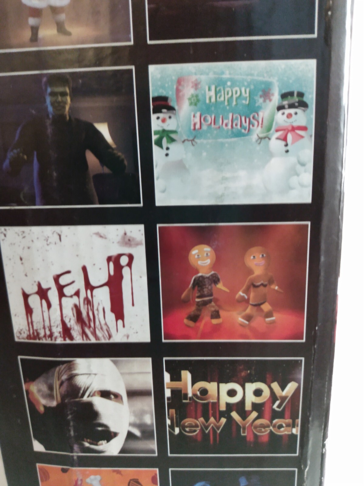 Total Home FX Window LED Video Projector Holiday Decorating Kit