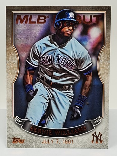 メジャーリーグ　カード　Barnie Willrams 2016 Topps #MLBD-40 Bernie Williams MLB Debut Card MC1 | eBay