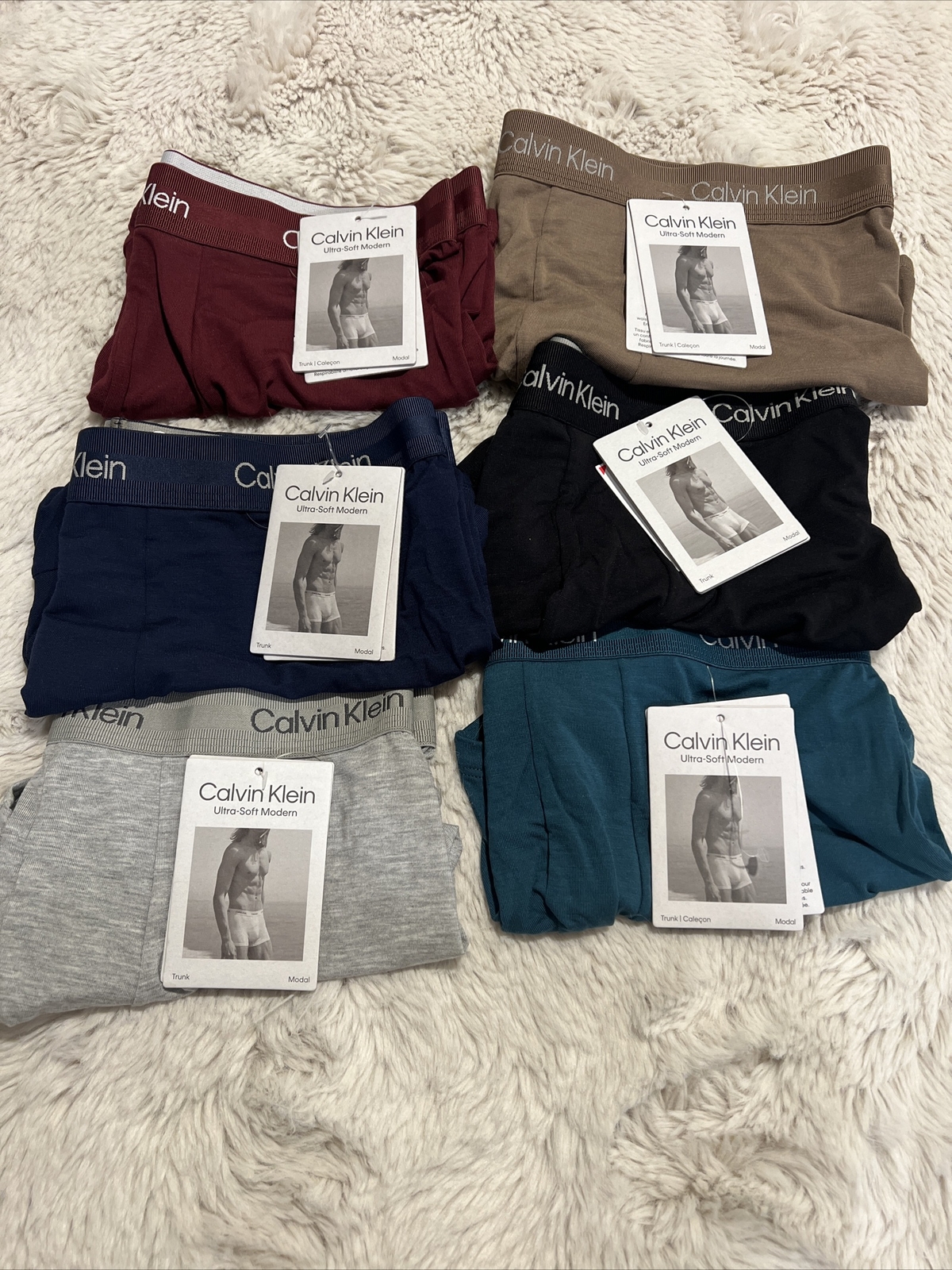 1 CALVIN KLEIN ULTRA SOFT MODERN MODAL BOXER TRUNK BN2986 $30