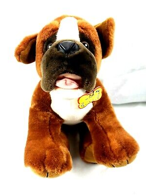 stuffed boxer puppy dog