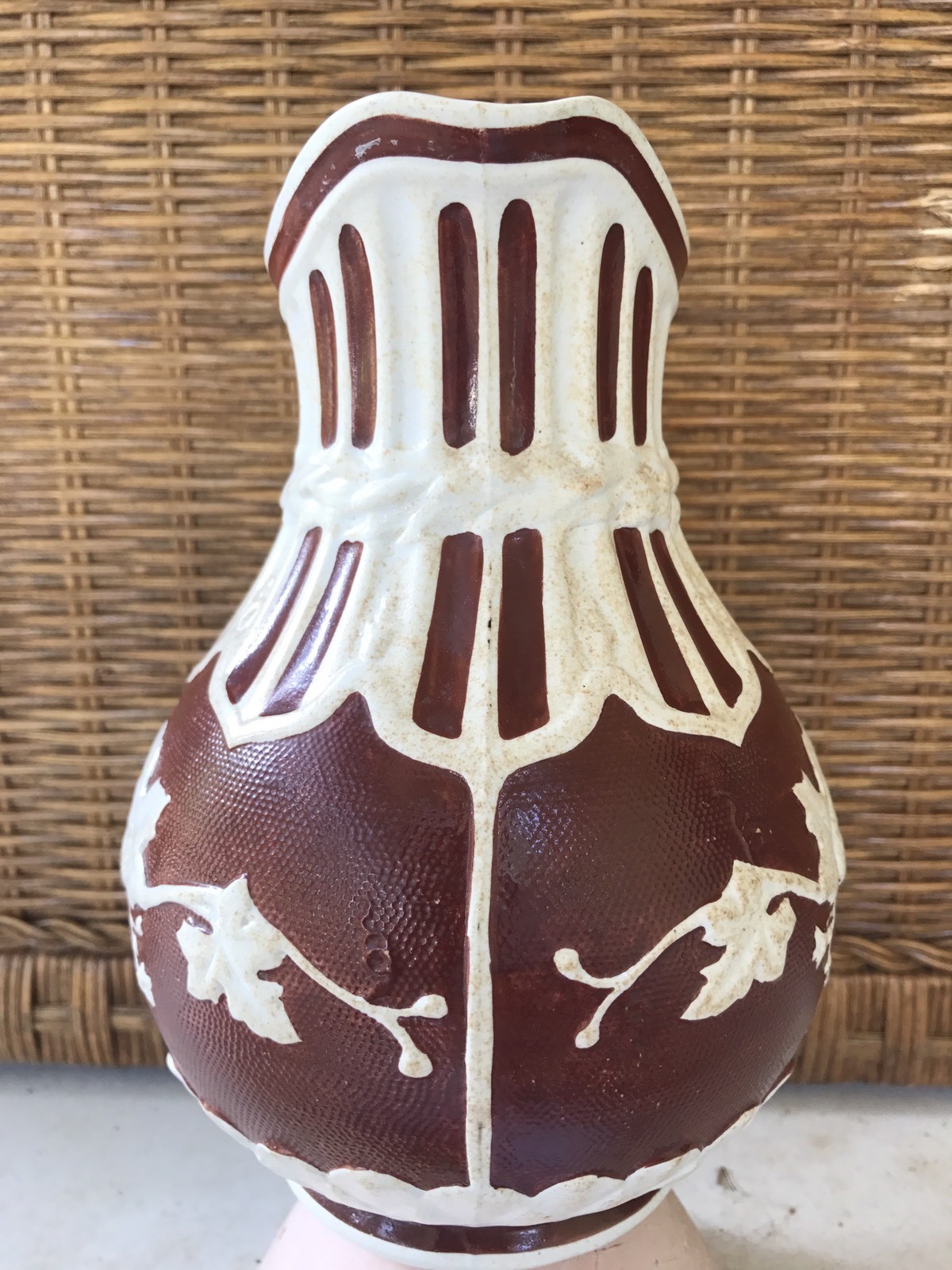 Antique English Ceramic Vase