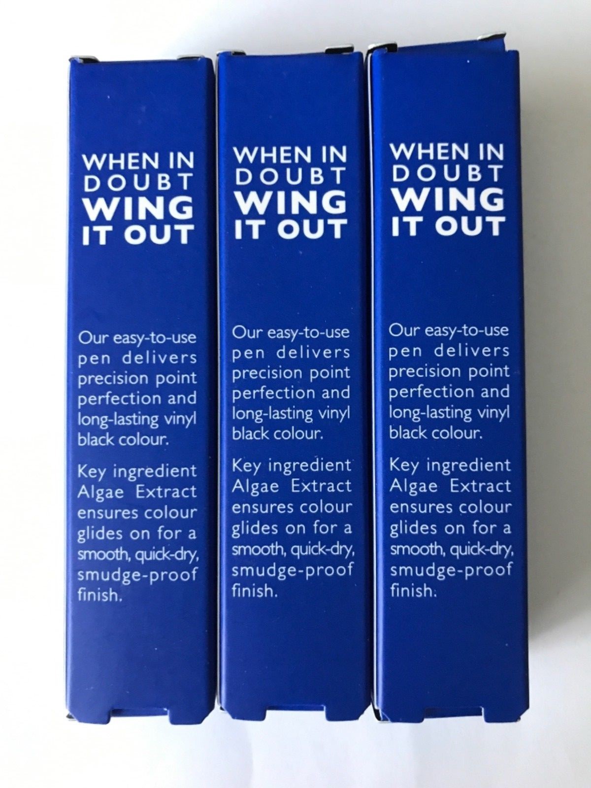 x3 Eyeko Liquid Eyeliner Eye Liner Skinny Lot of 3 Brand new in BOXES