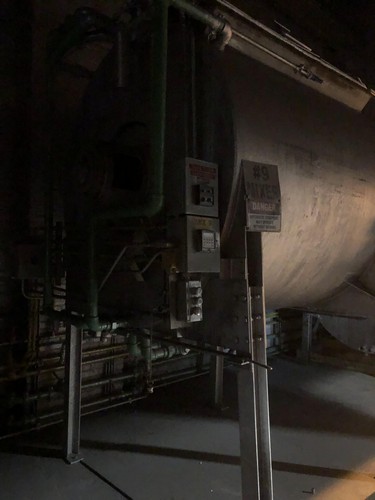 Used 172 Cu Ft Jacketed Ribbon Blender Mixer 40 Hp