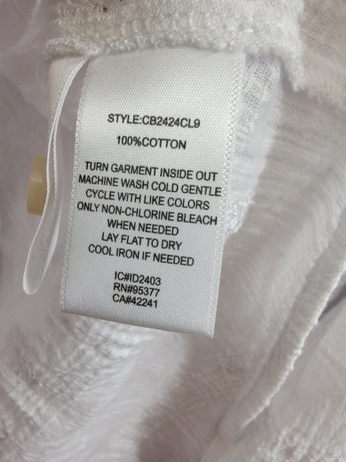 Sanctuary The Femme Shirt Women's XXS White Round Neck Button Front Closures~ - Picture 17 of 20