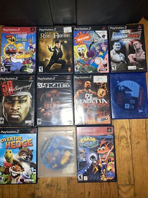 PS2  PS3 Console Bundle Def Jam Ffny And Vendetta, Scarface, 50 Cent (READ DESC)