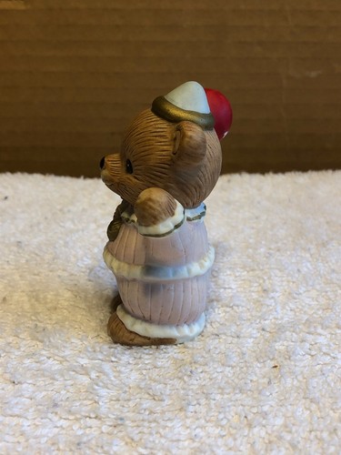 Homco Bear With Balloons Figurine